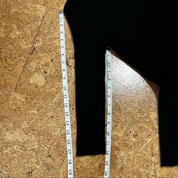 Catherine Malandrino Ribbed Knit Peplum Sweater Sz S - Picture 8 of 11